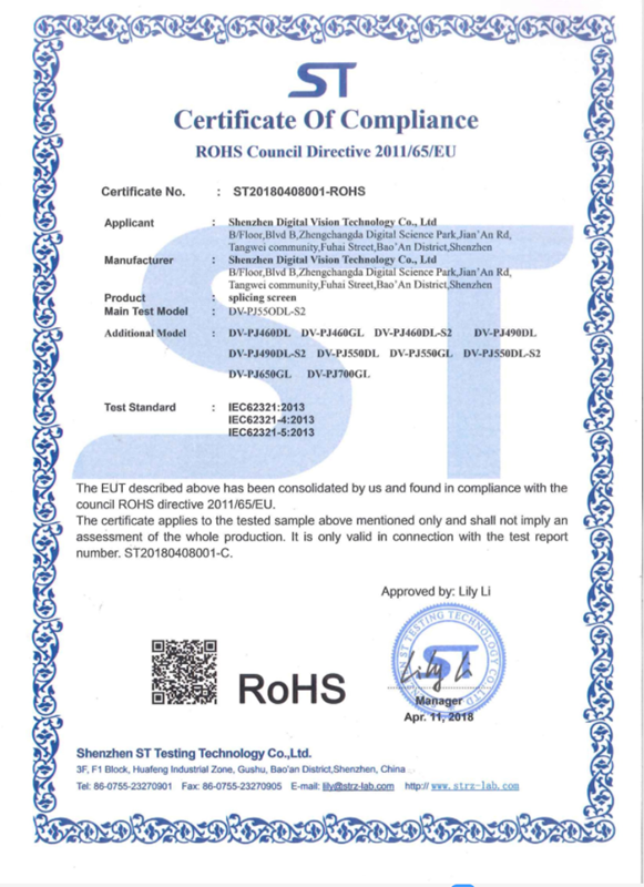 ROHS證書