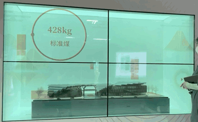 透明拼接屏